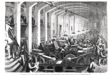 General Printing Works of Charles Lahure, View of the Machines